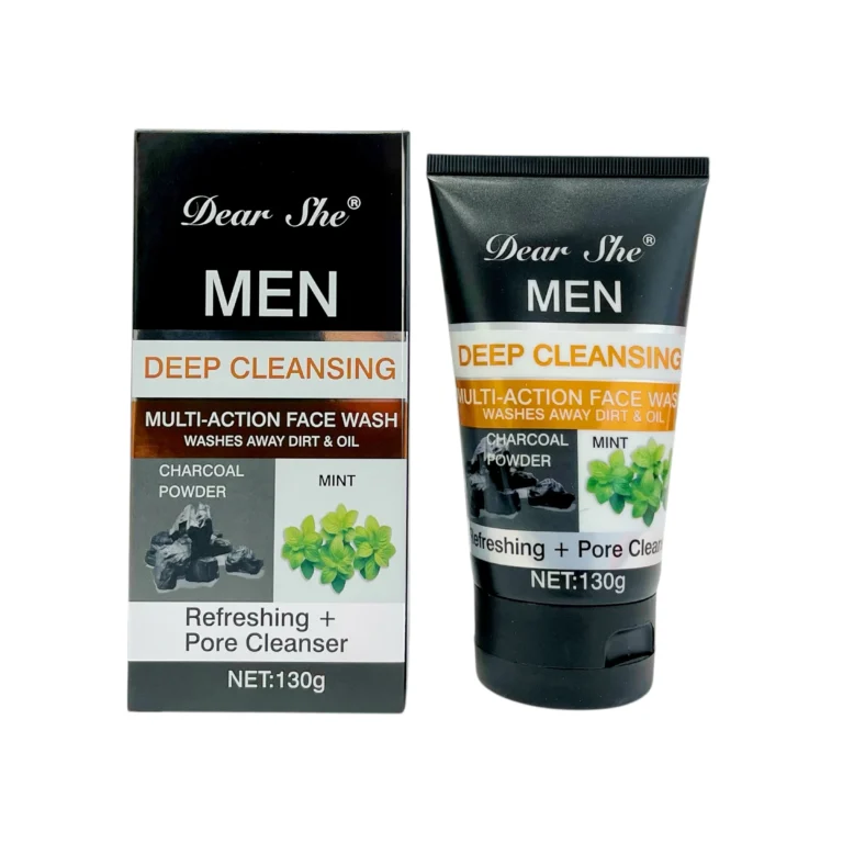 DEAR SHE LIMPIADOR FACIAL DE CARBON P/ HOMBRE 130G