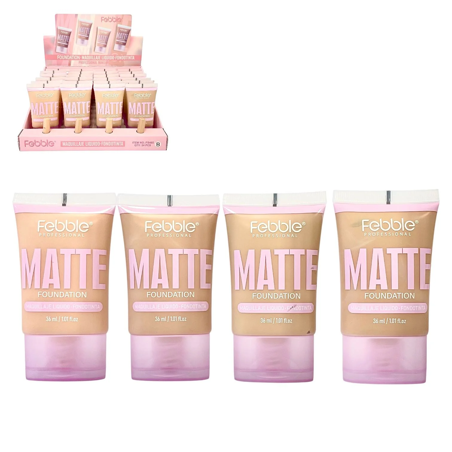 FEBBLE BASE LIQ. MATTE FS465B