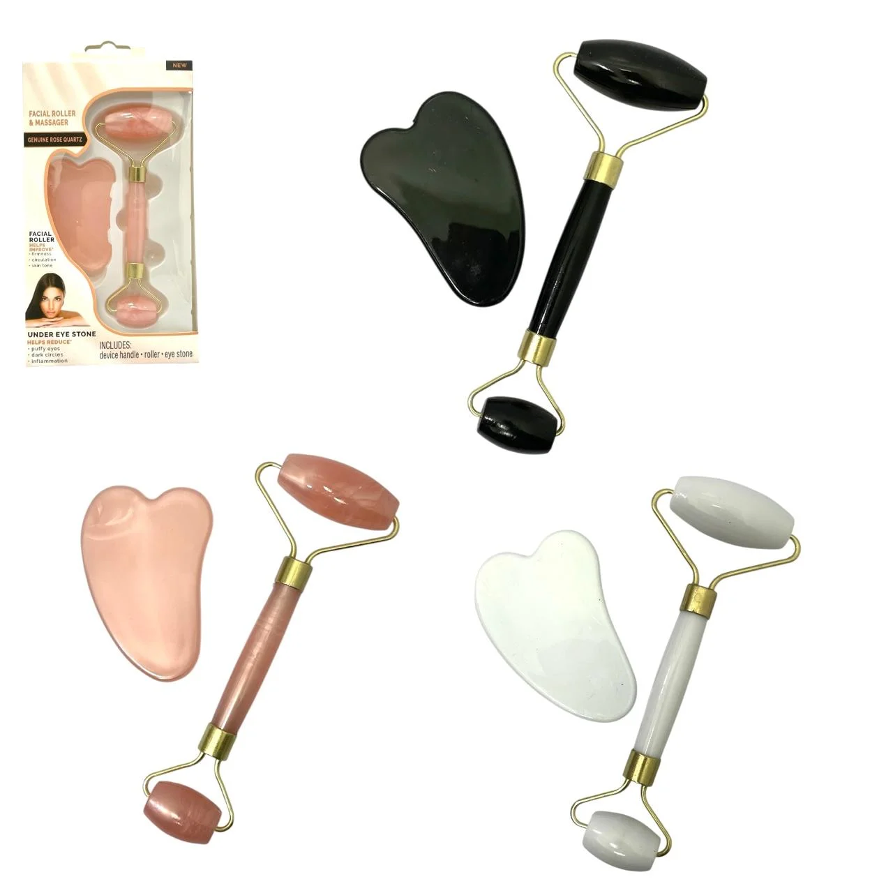 MASAJEADOR FACIAL PLÁSTICO C/CAJITA