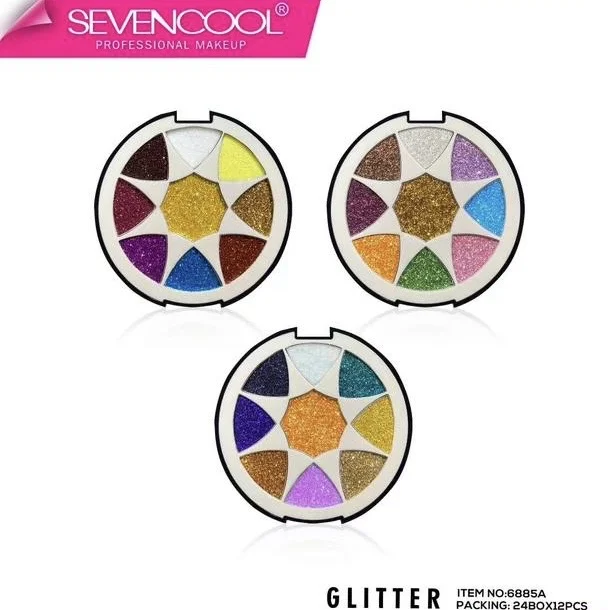SEVENCOOL SOMBRAS GLITTER SPARKLE 9CL.