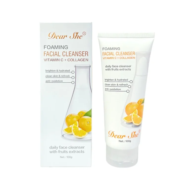 DEAR SHE JABÓN LIMPIADOR FACIAL VIT C+COLL
