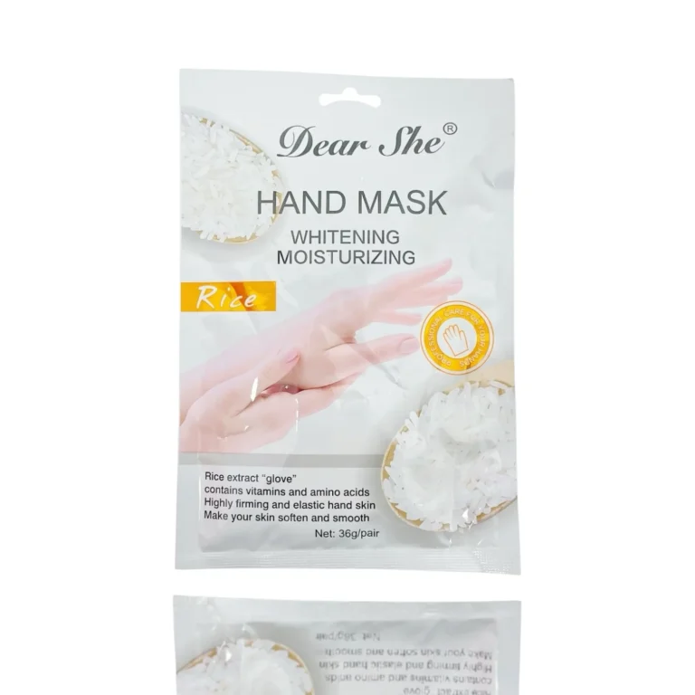 DEAR SHE MASCARILLA P/MANOS C/EXTRACTO DE ARROZ