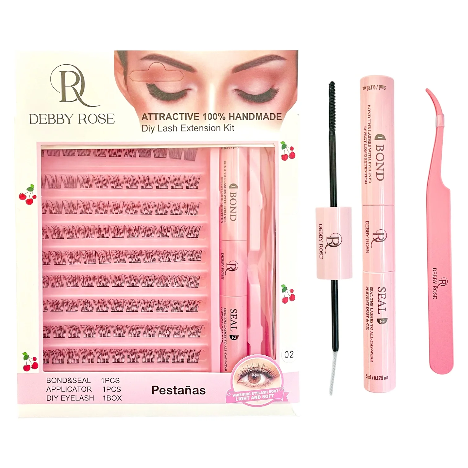 DEBBY ROSE SET DE PESTAÑA