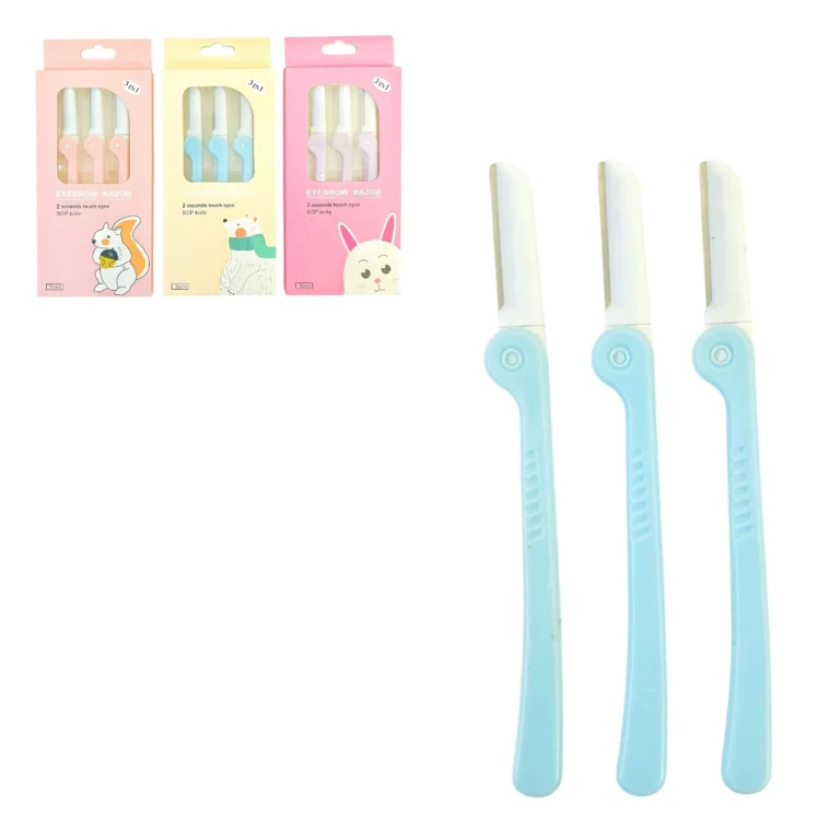 EYEBROW RAZOR PERFILADOR 3PCS