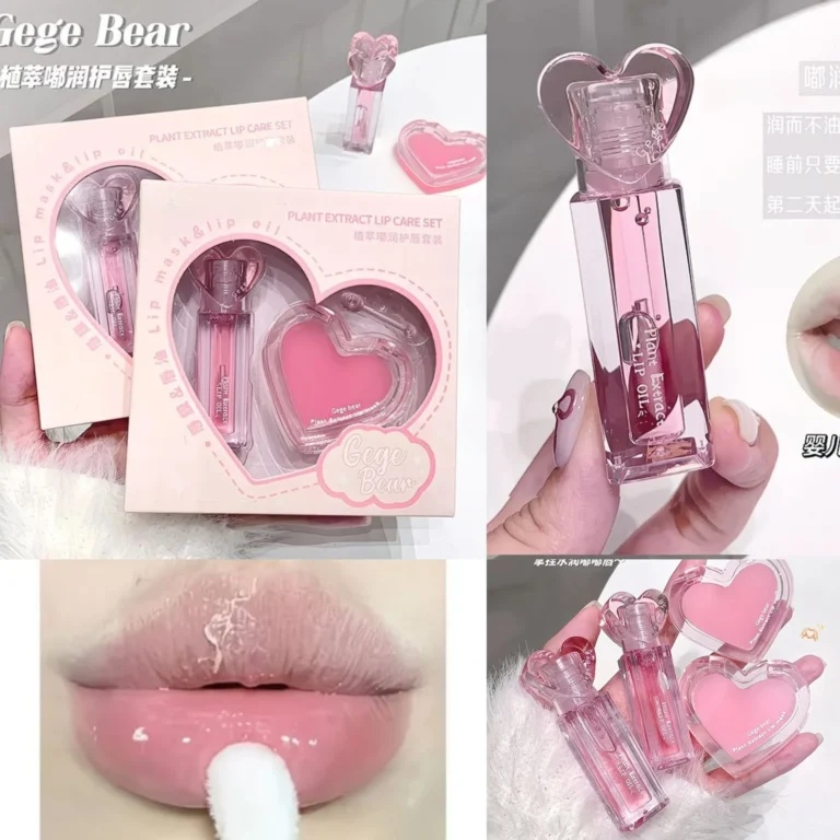 GEGE BEAR SET LIPOIL+MASCARILLA DE LABIOS