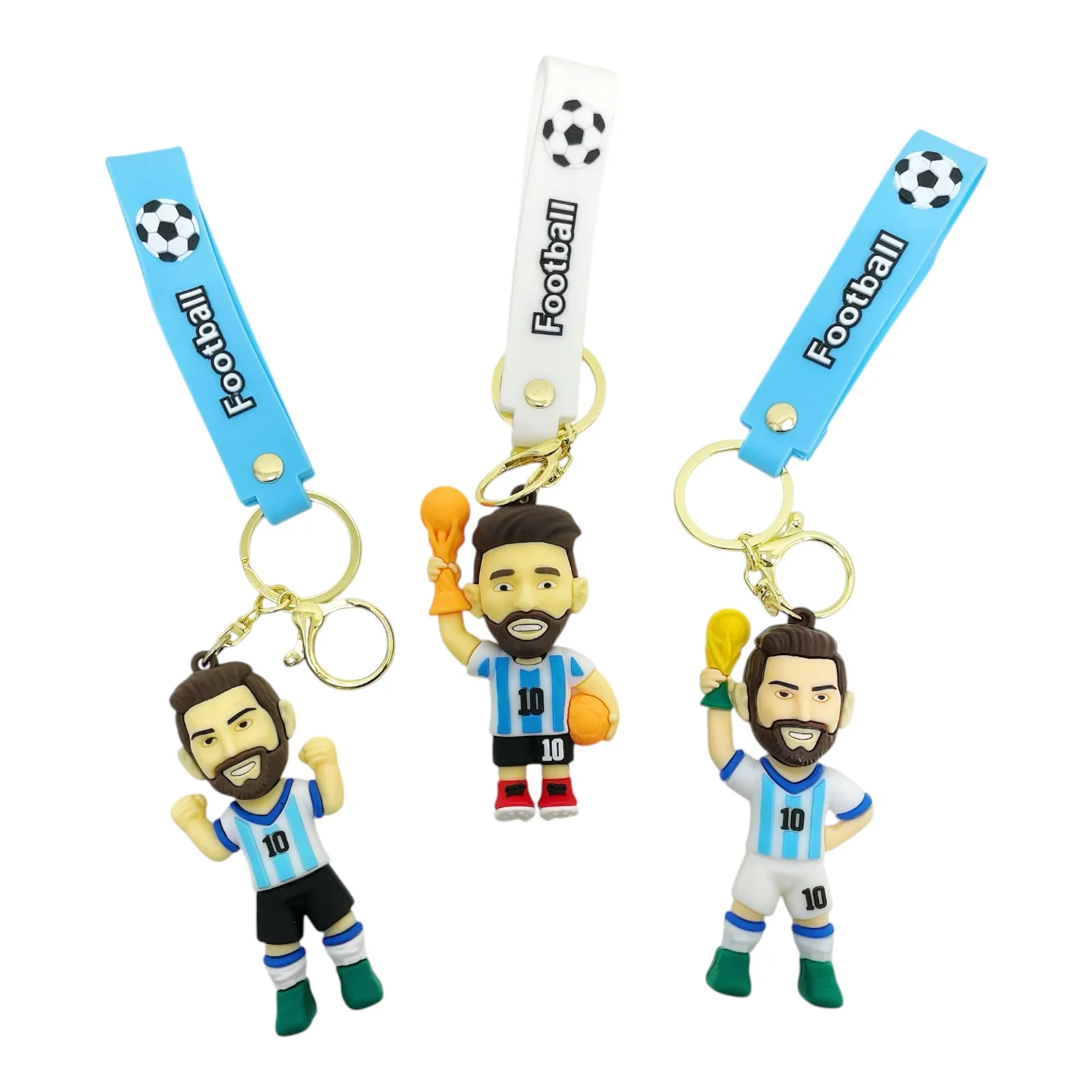 LLAVERO GOMA MESSI