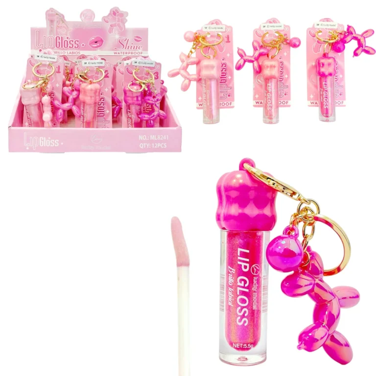 LUCKY MODEL LIP GLOSS C/ LLAVERO