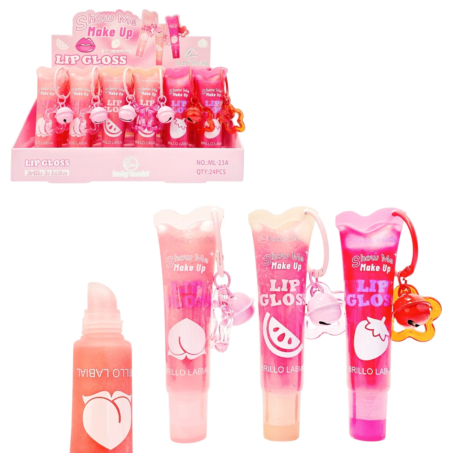 LUCKY MODEL LIP GLOSS CAMPANA