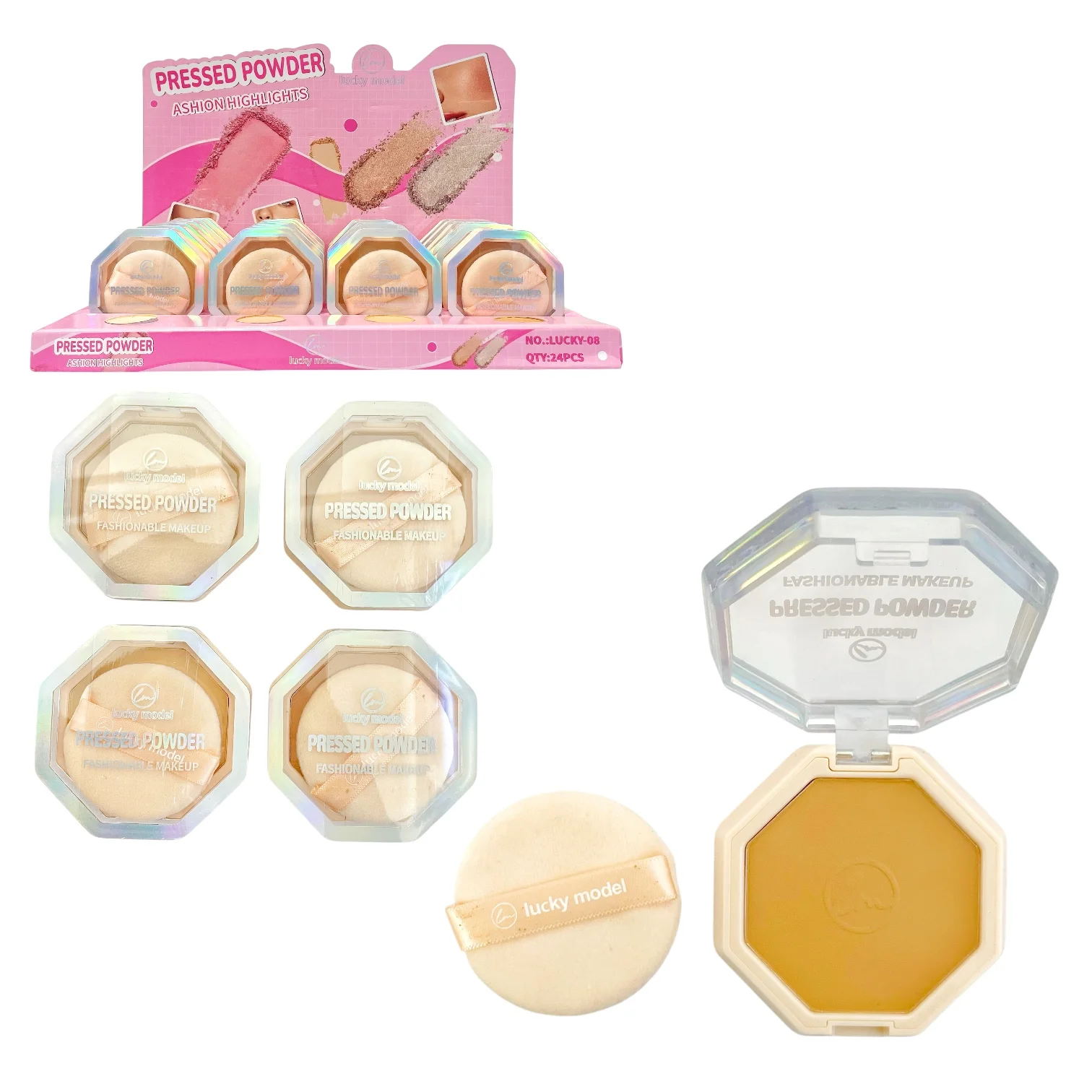LUCKY MODEL POLVO COMPACTO