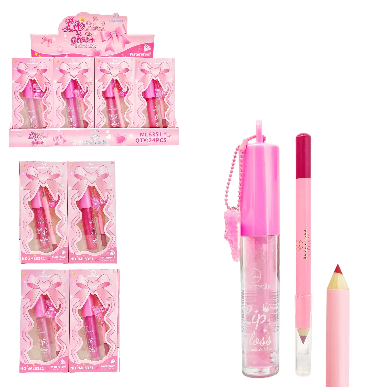 LUCKY MODEL SET LABIAL