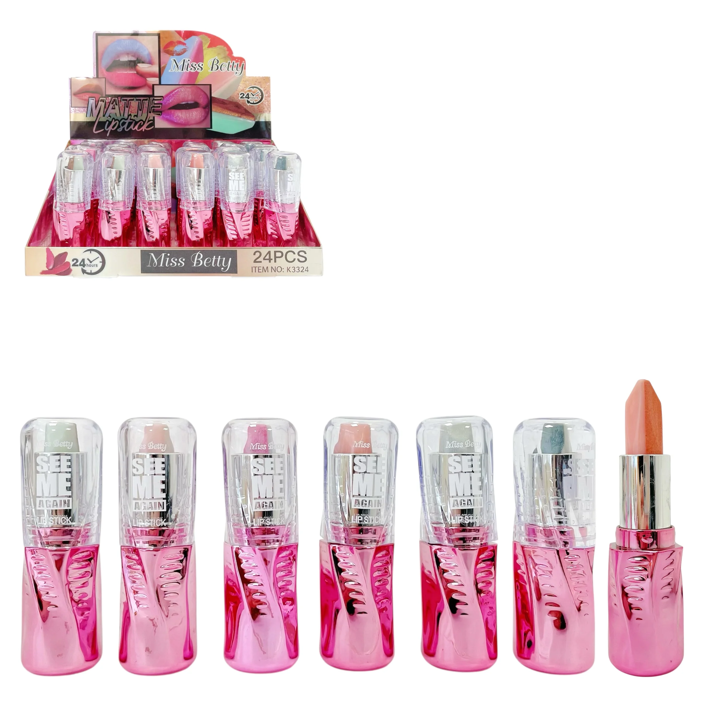 MISS BETTY LABIAL BICOLOR MATTE EN BARRA /K3324