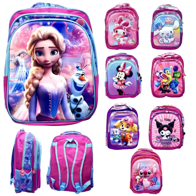MOCHILA NENA 3 CIERRES X1 -2 AL AZAR