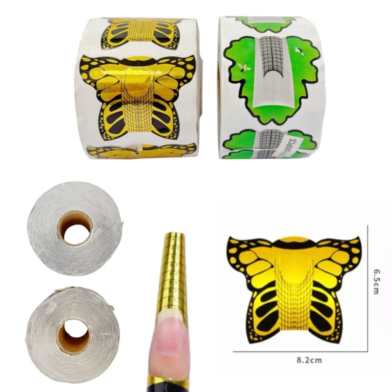 OFERTA EXCLUSIVA MOLDE ADHESIVO P/UÑAS 500PCS COD.