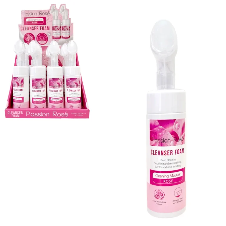 PASSION ROSE ESPUMA LIMPIADOR FACIAL D/ ROSAS 160ML PS-
