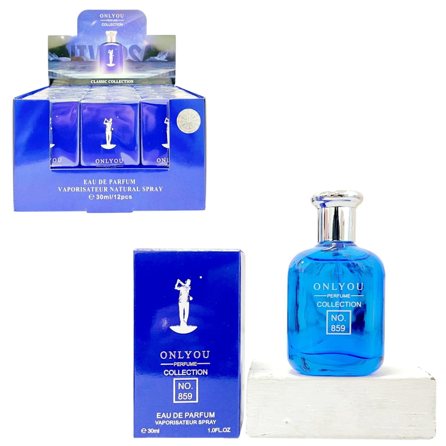 PERFUME MINIATURA HOMBRE 30ML X1