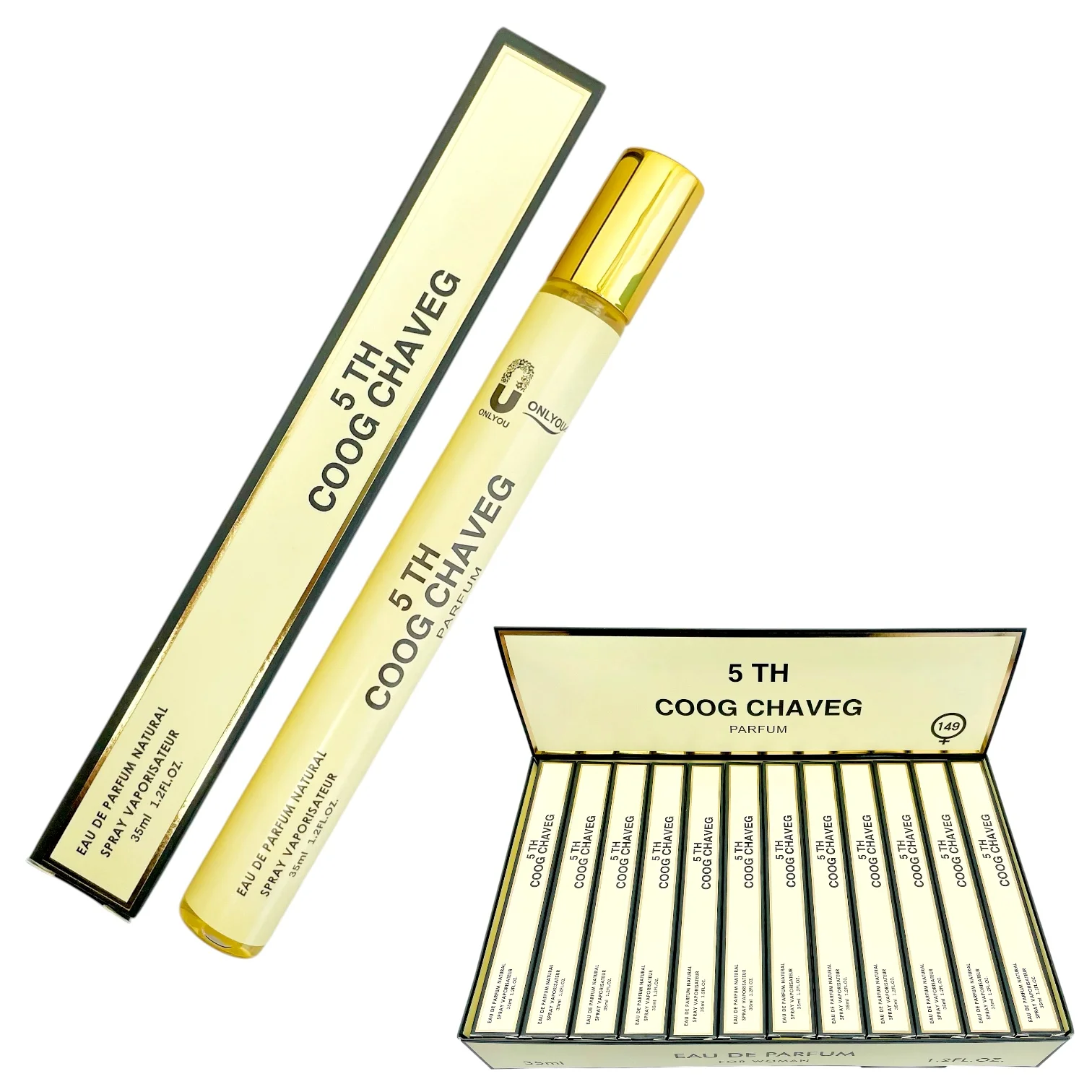PERFUME TUBO 5 TH GOOG CHAVEG 35ML