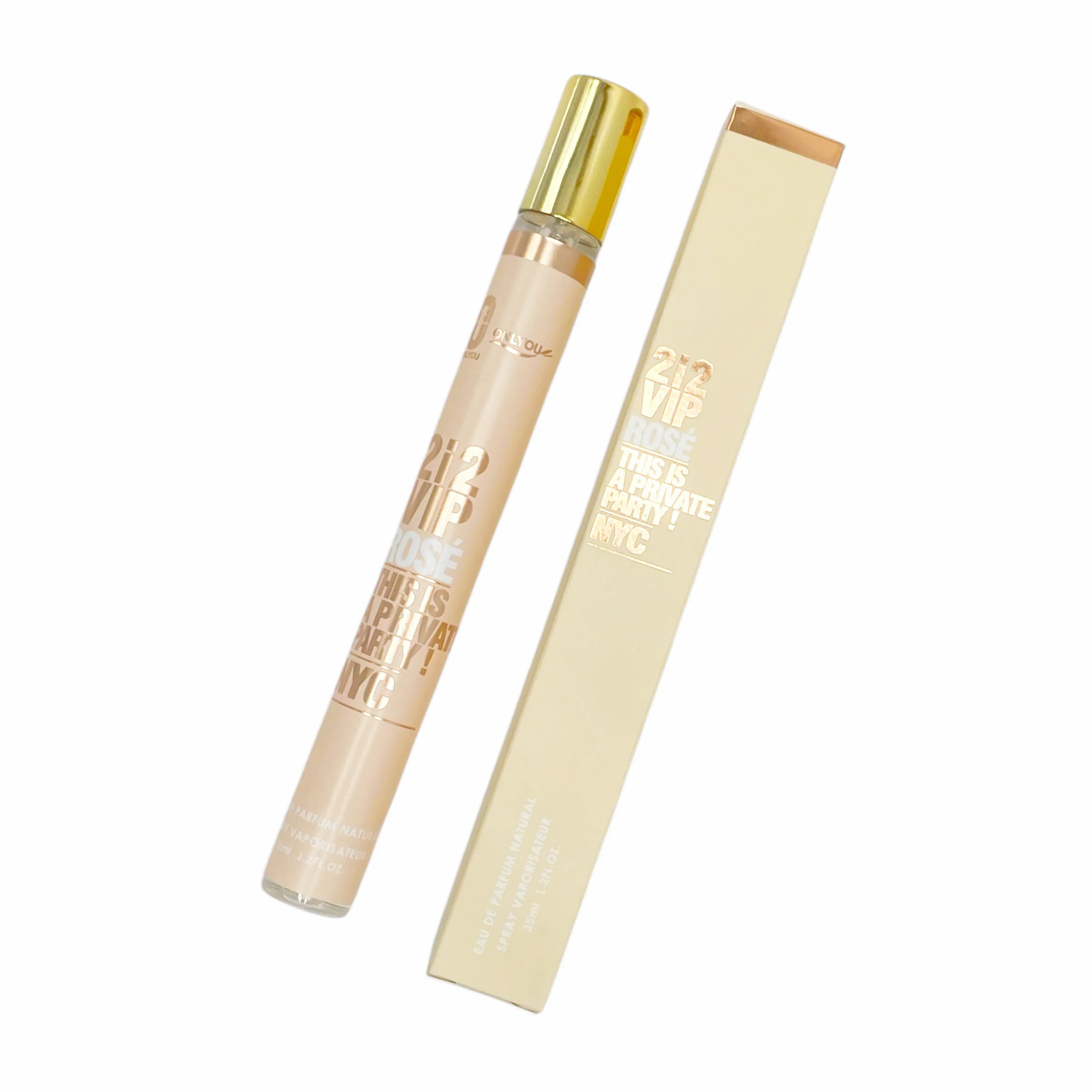PERFUME TUBO MUJER 2I2 VIP ROSE 35ML
