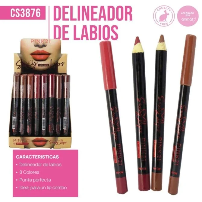 PINK 21 DELINEADOR P/ LABIOS
