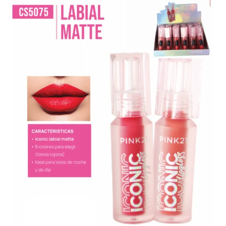 PINK 21 ICONIC MATTE LIP GLOSS
