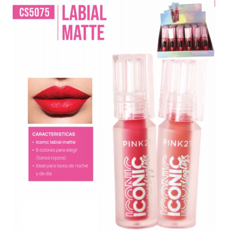 PINK 21 ICONIC MATTE LIP GLOSS