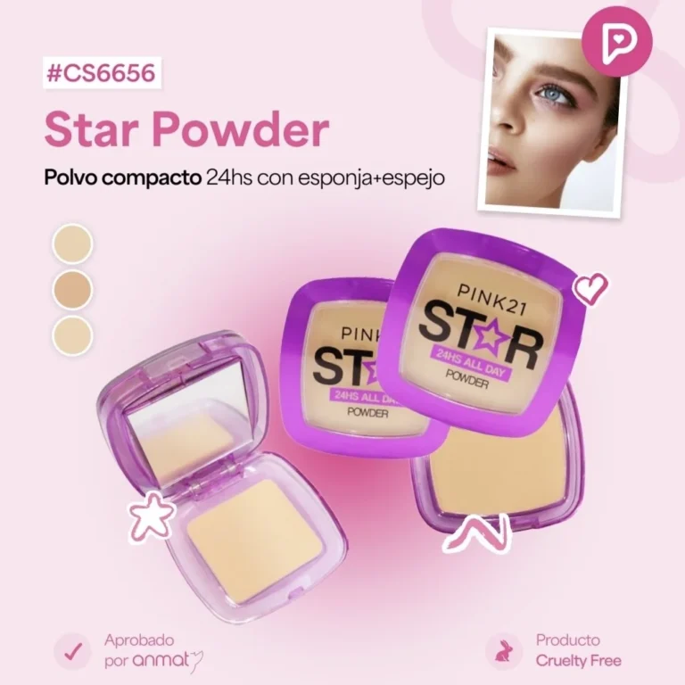 PINK 21 POLVO COMPACTO