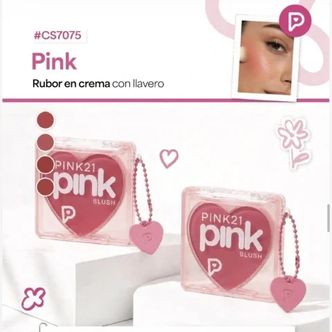 PINK 21 RUBOR EN CREMA