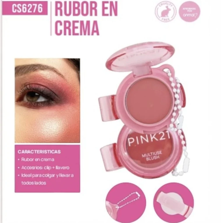 PINK21 RUBOR EN CREMA