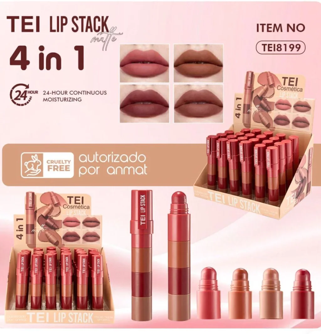 TEI LABIAL MATTE 4 IN 1
