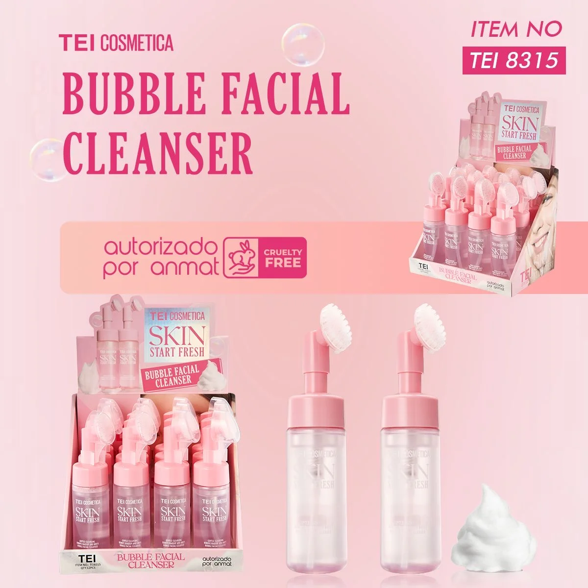 TEI LIMPIADOR FACIAL C/ ESPUMA