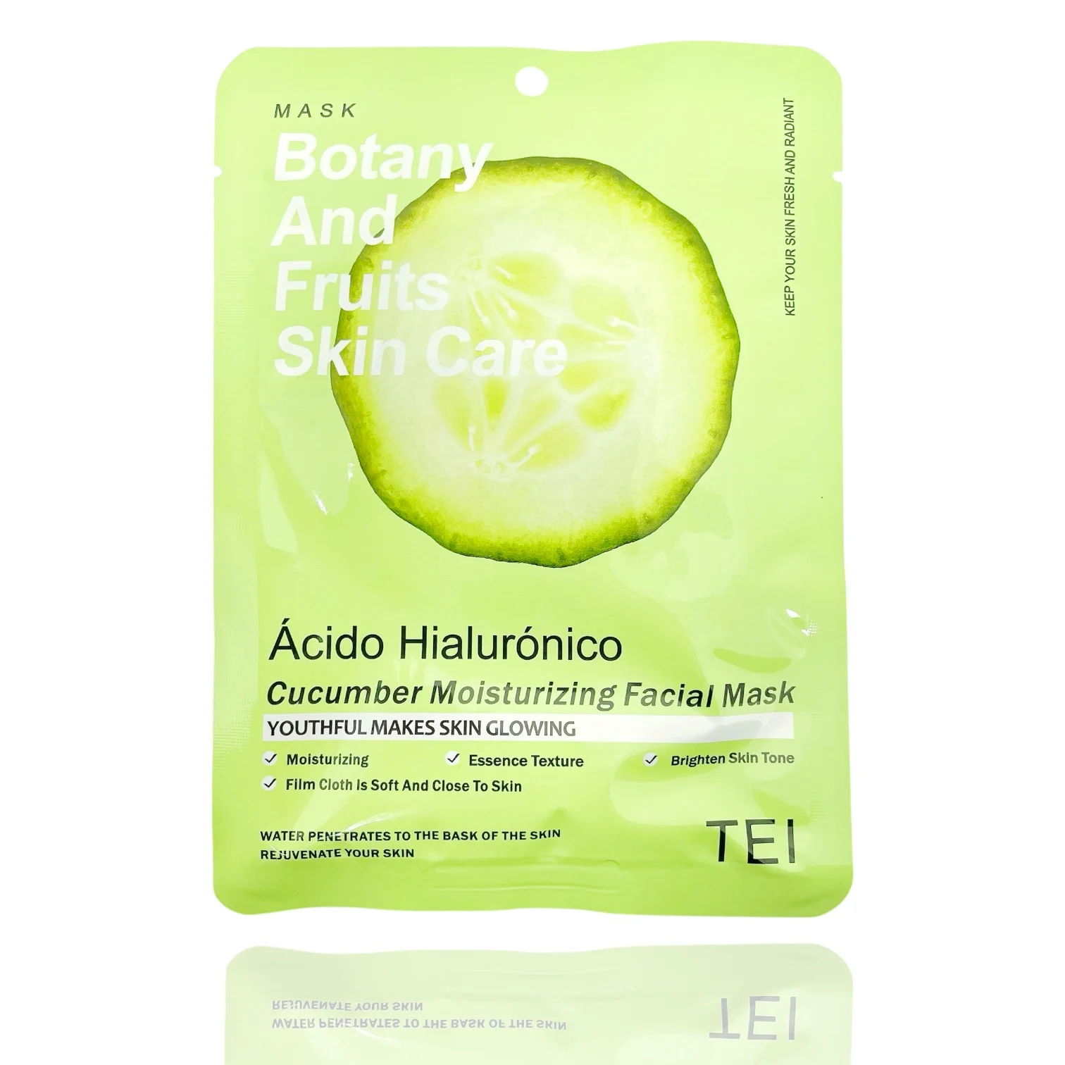 TEI MASCARILLA FACIAL ACIDO HIALURONICO PEPINO
